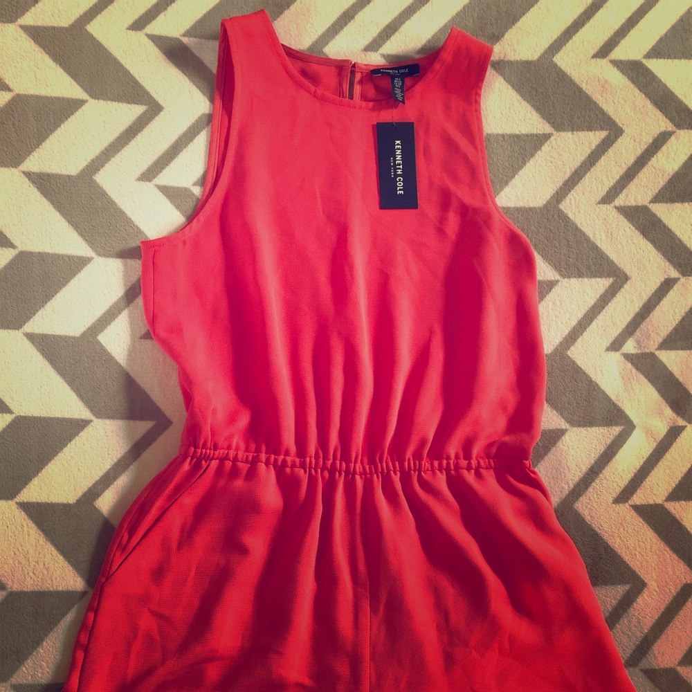 Kenneth Cole Pink Romper